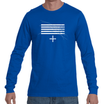 Stripes of Time long sleeve tee