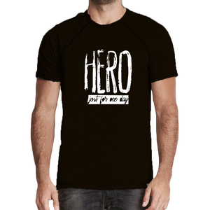 Hero Just For One Day Mock Twist Tee